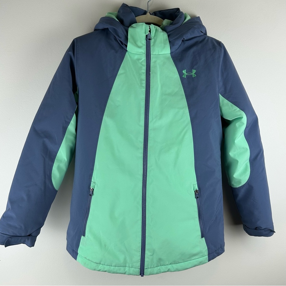 Under Armour Kids Westward 3-in-1 Jacket sz Youth L Versatile Rain Repellent